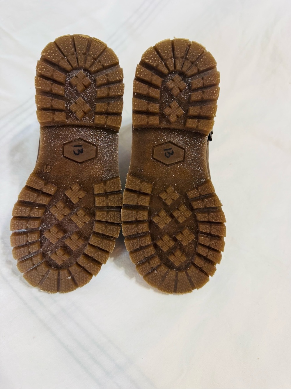 Papo d'Anjo Brown Kids Rugged-Tread Boots